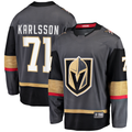 Jamed V.Golden Knights #71 William Karlsson Gray Breakaway Jerseys