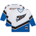 Jamed W.Capitals Alexander Ovechkin Mitchell & Ness White Big & Tall 2005-06 Power Play Jerseys