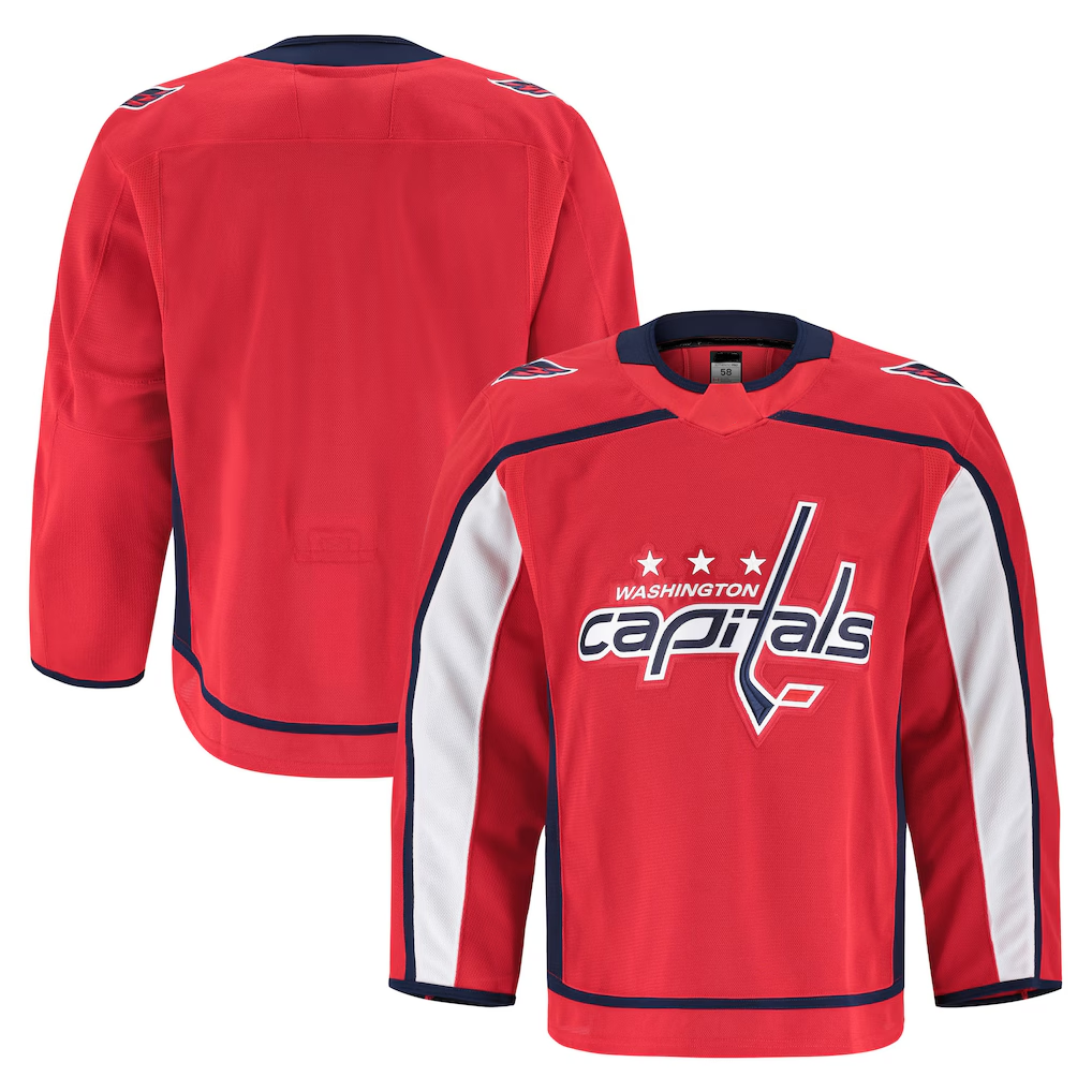 Jamed W.Capitals Red Home Authentic Pro Jerseys