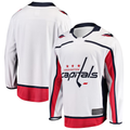 Jamed W.Capitals White Breakaway Away Jerseys