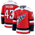 Jamed W.Capitals #43 Tom Wilson Red Alternate Premium Player Jerseys