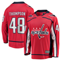 Jamed W.Capitals #48 Logan Thompson Red Home Premier Breakaway Player Jerseys