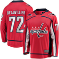 Jamed W.Capitals #72 Anthony Beauvillier Red Home Breakaway Jerseys