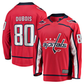 Jamed W.Capitals #80 Pierre-Luc Dubois Red Home Premier Breakaway Player Jerseys