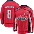 Jamed W.Capitals #8 Alexander Ovechkin Red Captain Patch Home Breakaway Jerseys