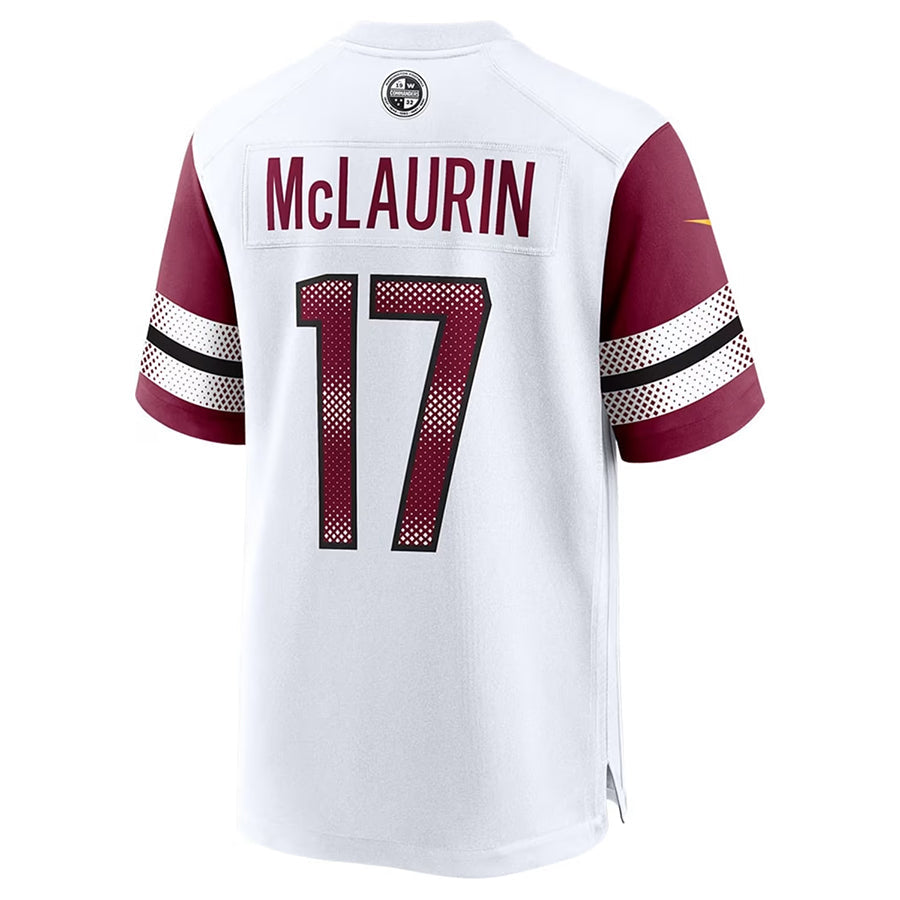 Jamed W.Commanders #17 Terry McLaurin Player WHITE Game Stitched Jerseys