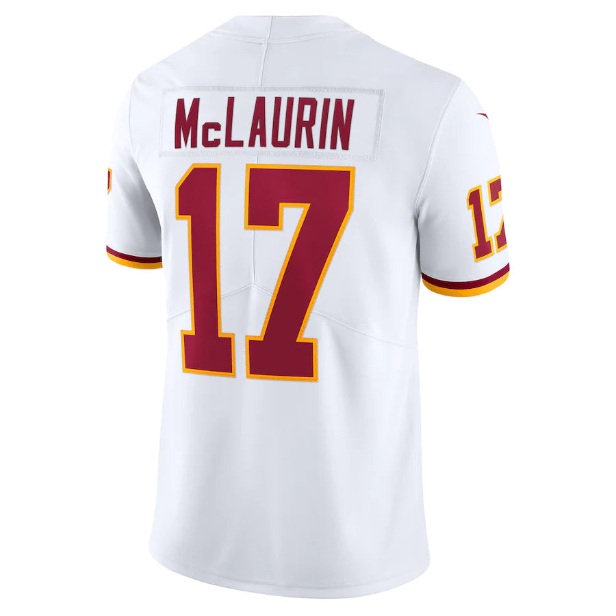 Jamed W.Commanders #17 Terry McLaurin Player White Vapor Limited Stitched Jerseys