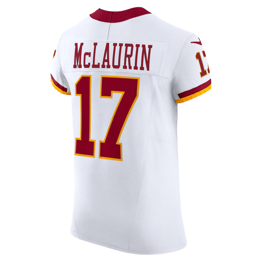 Jamed W.Commanders #17 Terry McLaurin White Alternate 2 Super Bowl Era Vapor F.U.S.E. Elite Stitched Jerseys