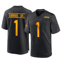 Jamed W.Commanders #1 Deebo Samuel Sr Player Black Home Game Football Jerseys