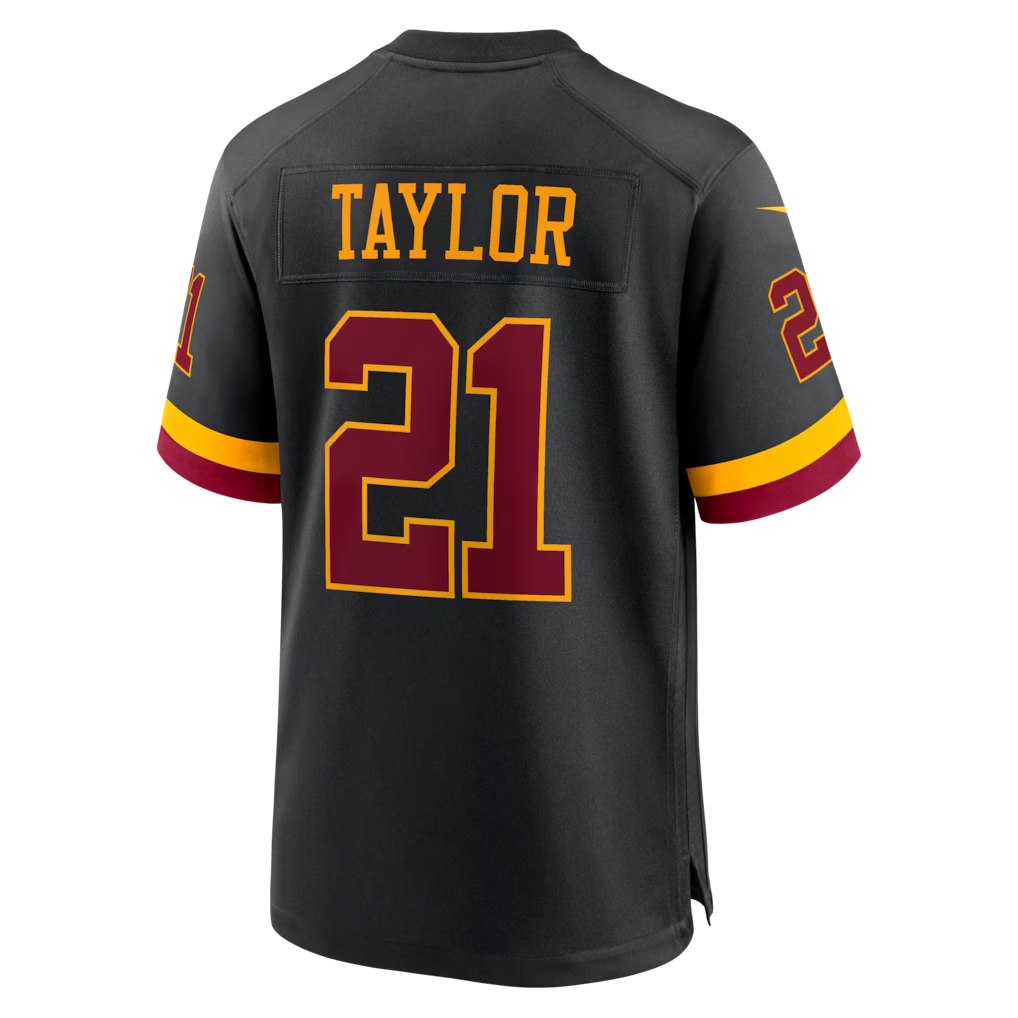 Jamed W.Commanders #21 Sean Taylor Black Hail Raiser Alternate Retired Player Game Stitched Jerseys