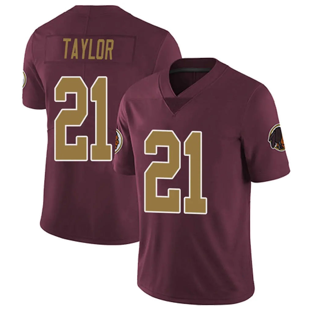 Jamed W.Commanders #21 Sean Taylor Player Burgundy Vapor Untouchable Limited Stitched Jerseys