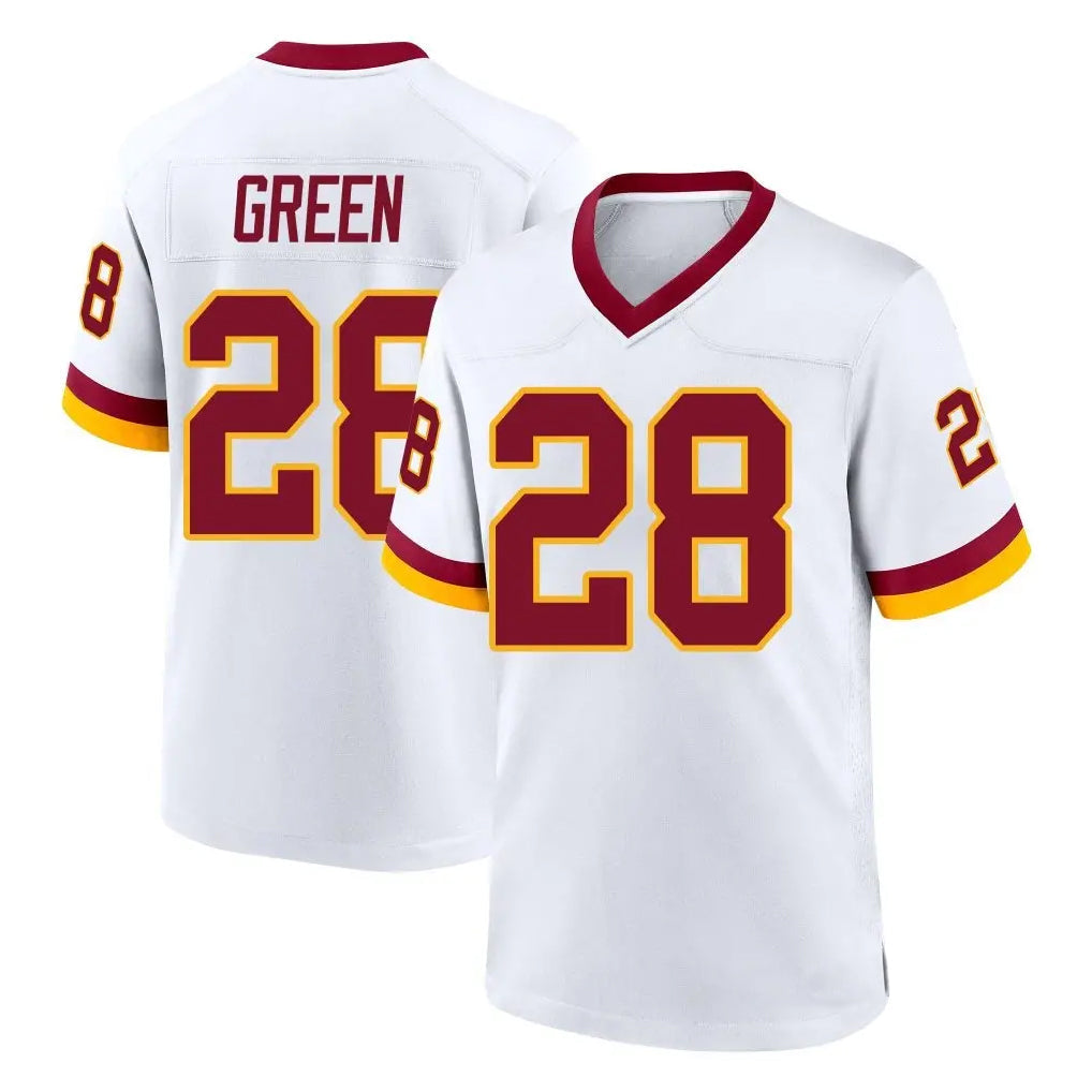 Jamed W.Commanders #28 Darrell Green Player White Game Stitched Jerseys
