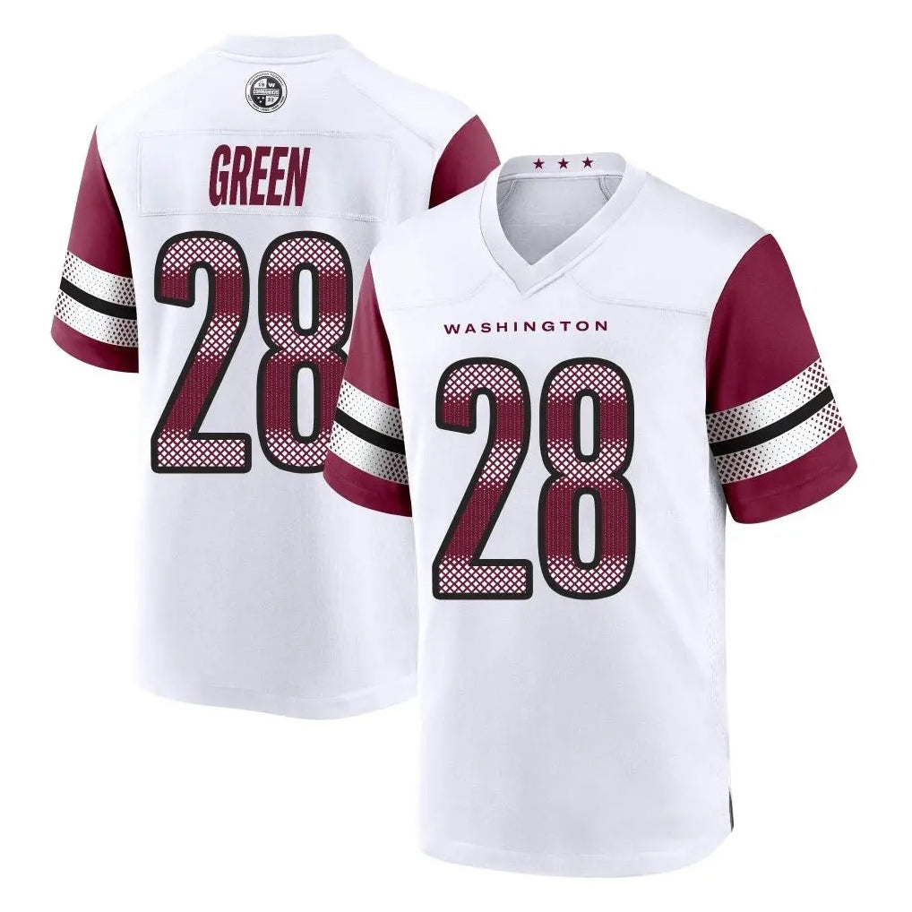Jamed W.Commanders #28 Darrell Green Player White Home Game Stitched Jerseys