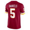 Jamed W.Commanders #5 Jayden Daniels Burgundy Team Vapor F.U.S.E. Stitched Limited Jerseys