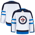 Jamed W.Jets White Away Authentic Pro Jerseys