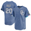 Jamed W.Nationals #20 Keibert Ruiz Player Light Blue Limited City Connect Stitched Jerseys