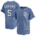 Jamed W.Nationals #5 CJ Abrams Player Blue City Connect Limited Stitched Jerseys
