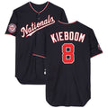Jamed W.Nationals #8 Carter Kieboom Player Navy Home Game Stitched Jerseys