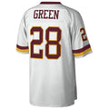 Jamed Washington Football Team #28 Darrell Green Mitchell & Ness White Legacy Replica Stitched Jerseys