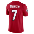 Jamed A.Falcons #7 Bijan Robinson Red Vapor F.U.S.E. Limited Stitched Jerseys